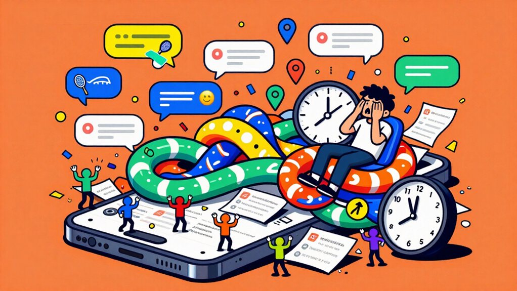 whatsapp group message overload